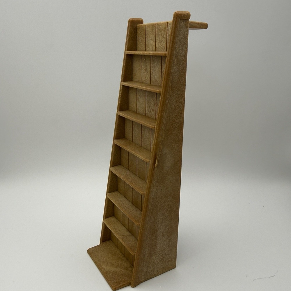 Calico Critters Book Shelf Ladder Stairs Replacement Red Roof Cozy Cottage Home